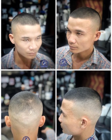 Buzz cut high fade cá tính mạnh mẽ dành cho nam
