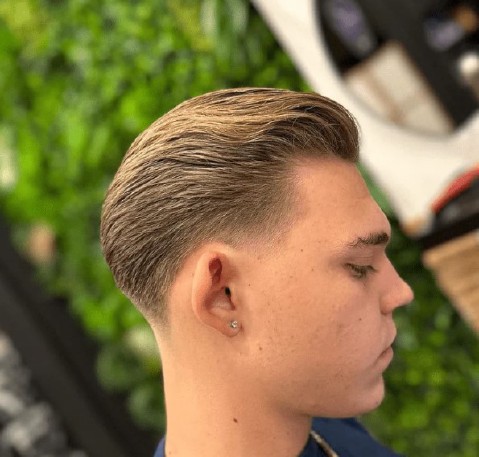 Tóc slick back cho mặt tròn có hợp không?