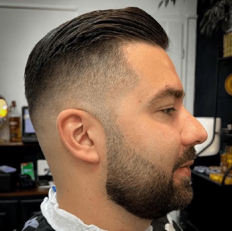Slick back low fade nam đẹp đơn giản dễ chăm sóc